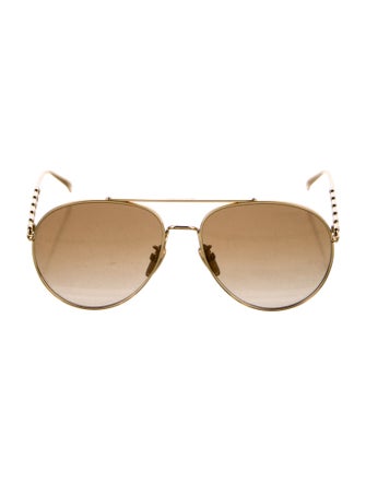 Louis Vuitton 2022 My LV Chain Pilot Sunglasses