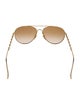 Louis Vuitton 2022 My LV Chain Pilot Sunglasses
