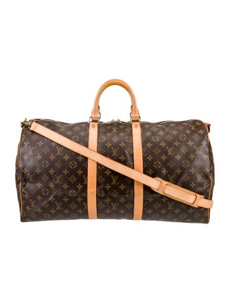Louis Vuitton LV Monogram Keepall Bandouliere 55