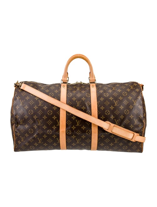 Louis Vuitton LV Monogram Keepall Bandouliere 55