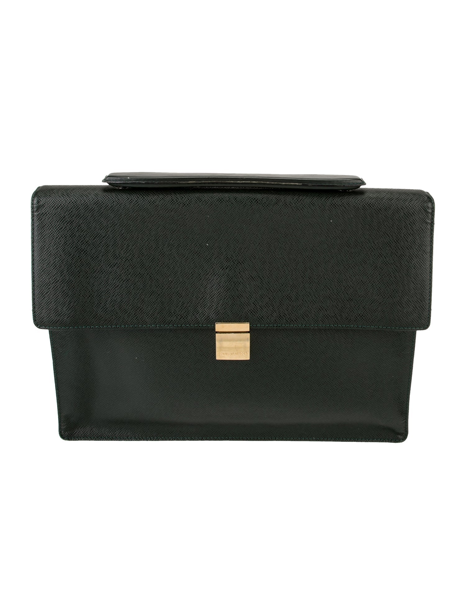 Louis Vuitton Taiga Leather Porte-Documents Angara Vintage