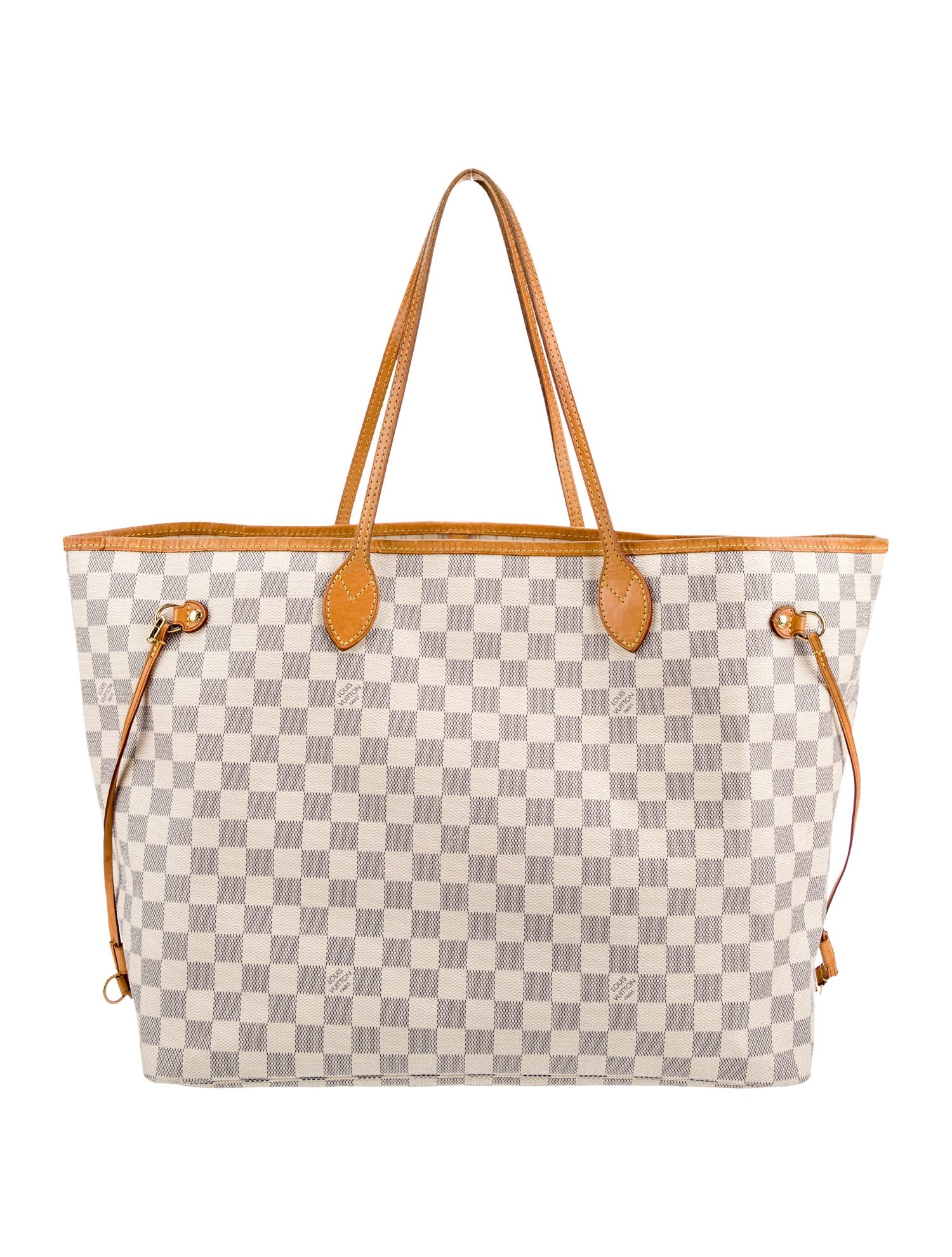 Louis Vuitton Damier Azur Neverfull w/Pouch GM