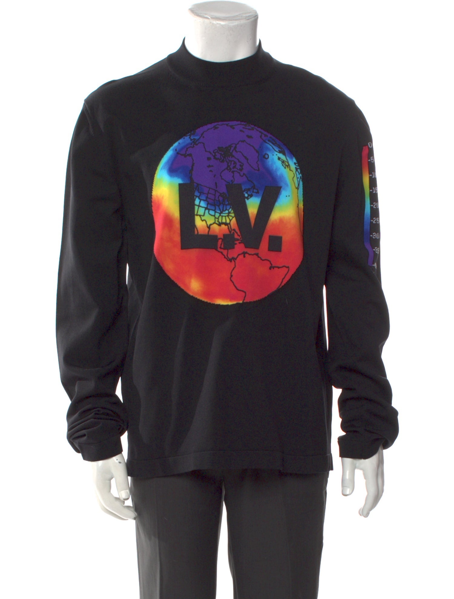 Louis Vuitton 2020 Graphic Print Cardigan