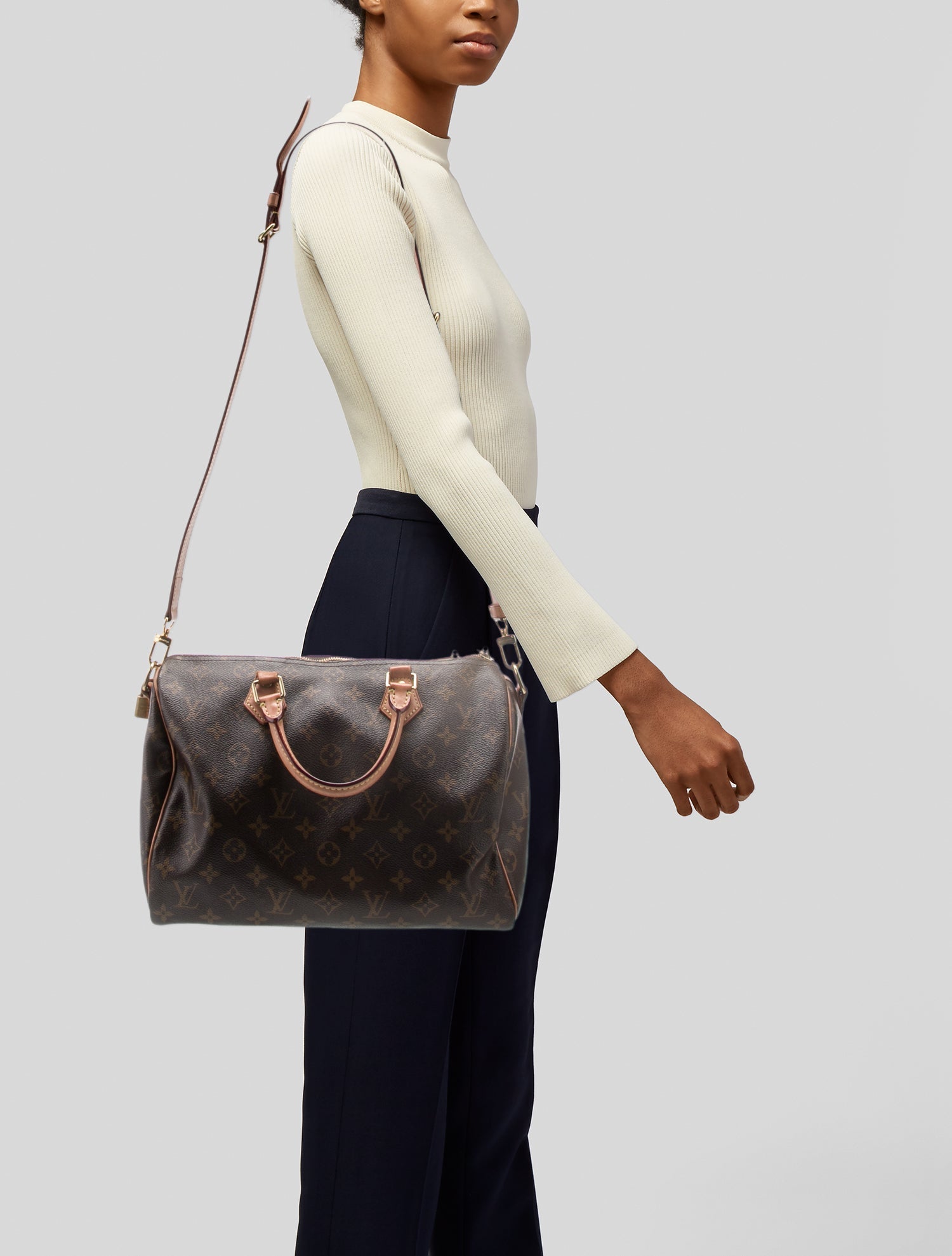 Louis Vuitton Monogram Speedy Bandouliere 30