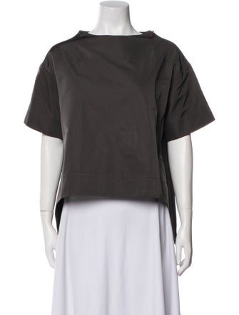 Louis Vuitton 2014 Bateau Neckline Top