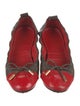 Louis Vuitton LV Monogram Bow Accents Ballet Flats