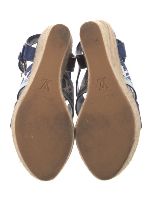 Louis Vuitton LV Monogram Leather Espadrilles