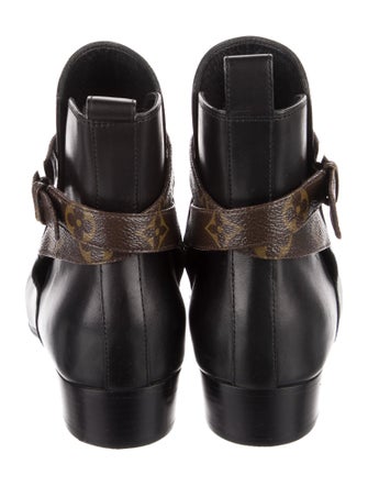 Louis Vuitton LV Monogram Leather Boots