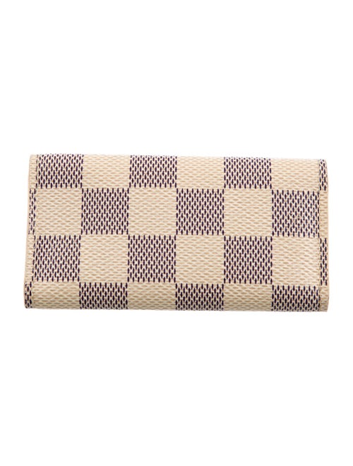 Louis Vuitton Damier Azur 4 Key Holder