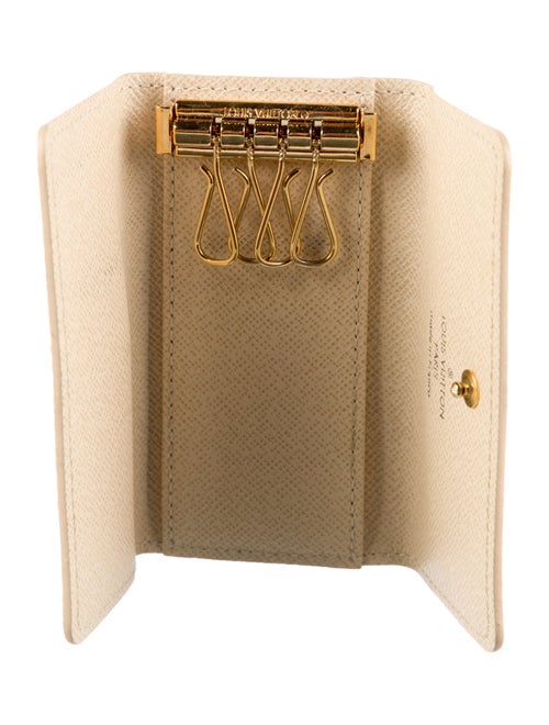 Louis Vuitton Damier Azur 4 Key Holder