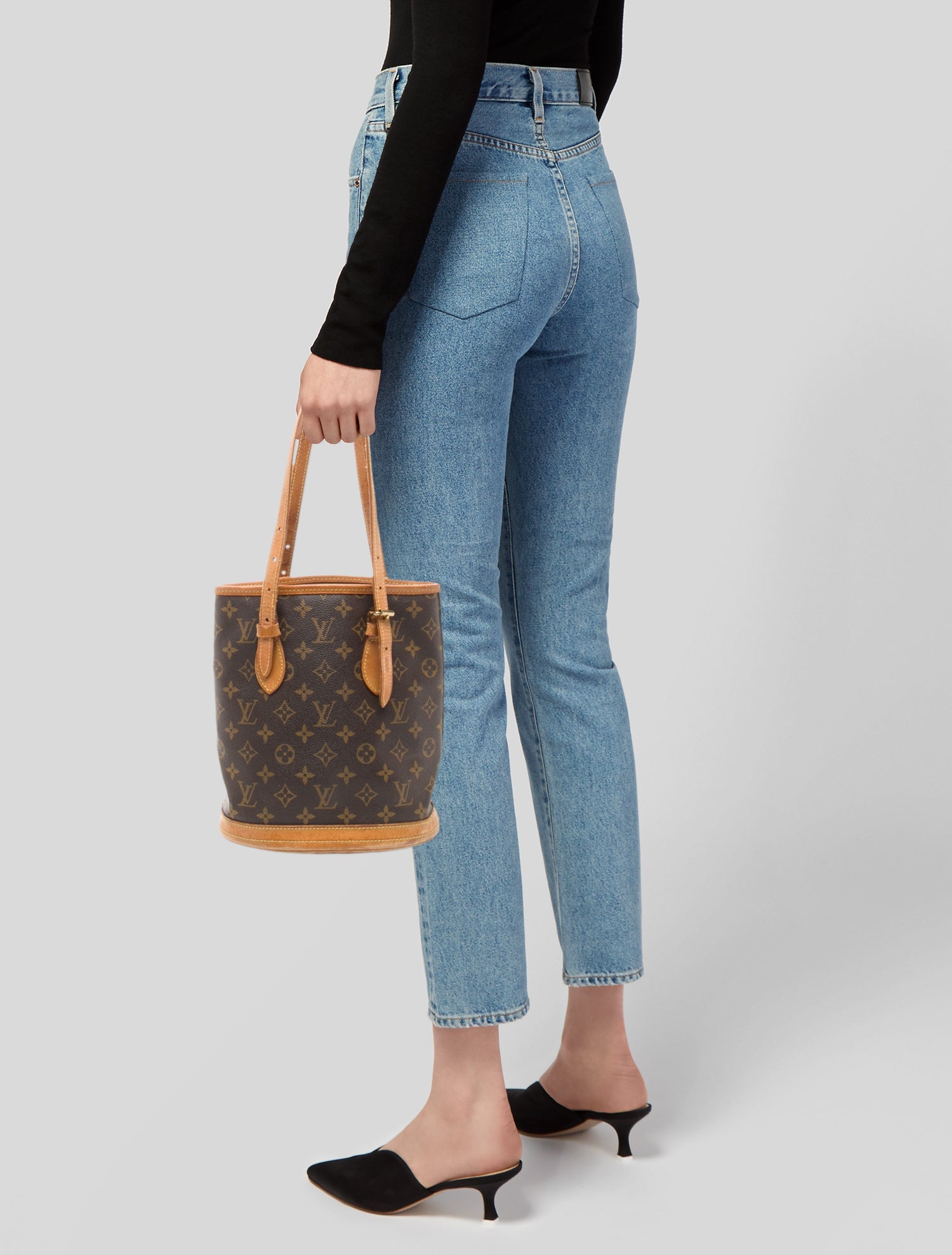 Louis Vuitton LV Monogram Petit Bucket