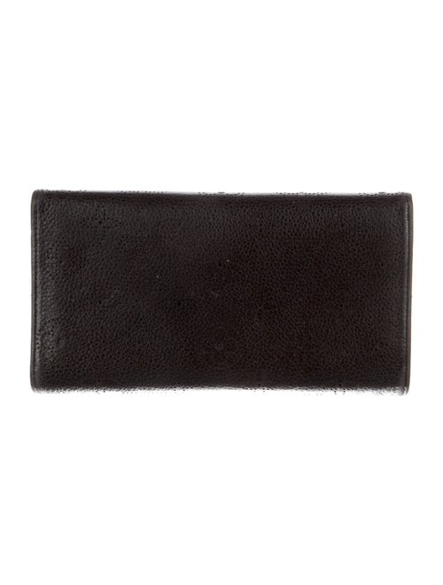 Louis Vuitton Monogram Pattern Mahina Leather Amelia Wallet