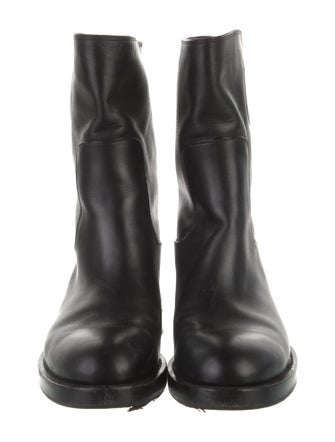 Louis Vuitton LV Monogram Leather Rain Boots