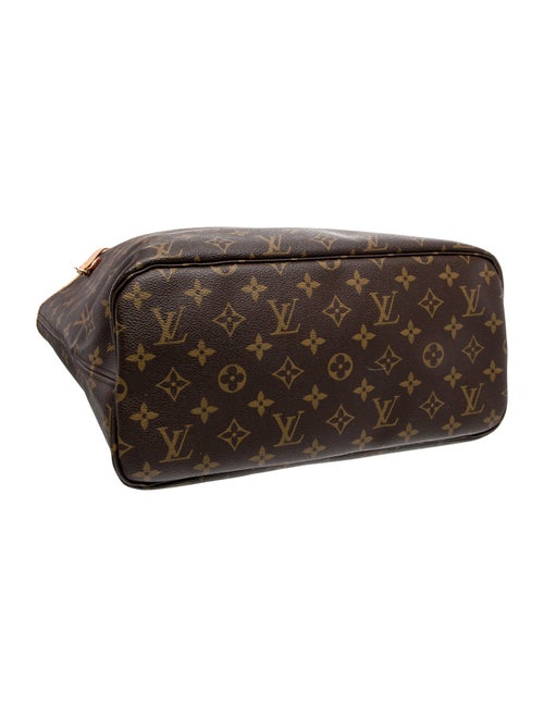 Louis Vuitton LV Monogram Neverfull w/Pouch MM