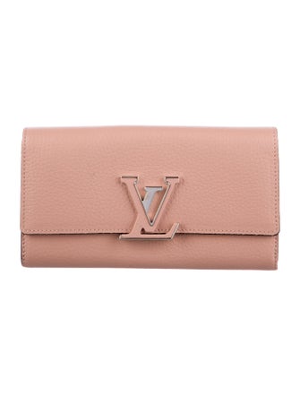 Louis Vuitton 2017 Taurillon Leather Capucines Wallet