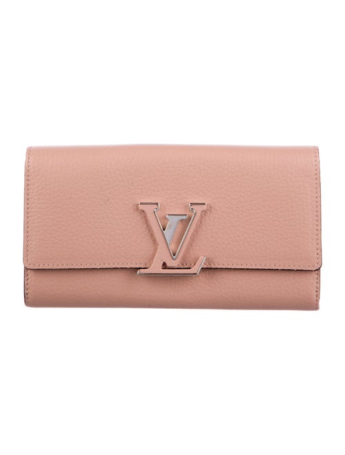 Louis Vuitton 2017 Taurillon Leather Capucines Wallet