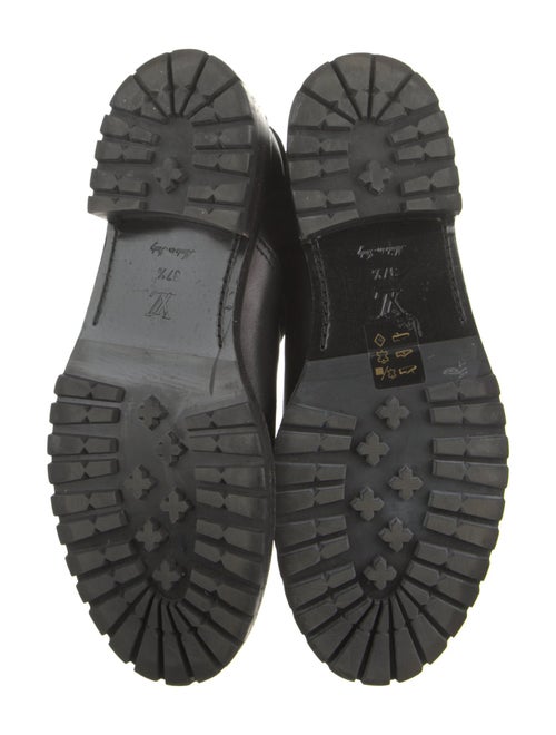 Louis Vuitton LV Monogram Leather Moto Boots