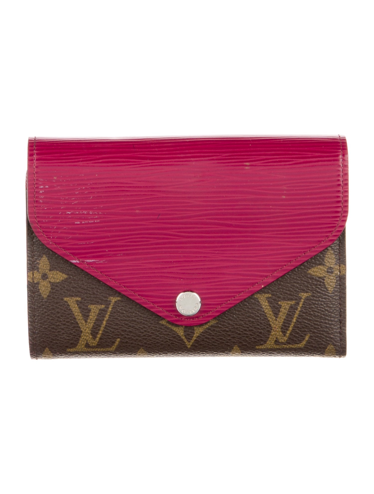 Louis Vuitton Monogram Pattern Coated Canvas Marie Lou Compact Wallet