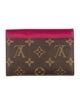 Louis Vuitton Monogram Pattern Coated Canvas Marie Lou Compact Wallet