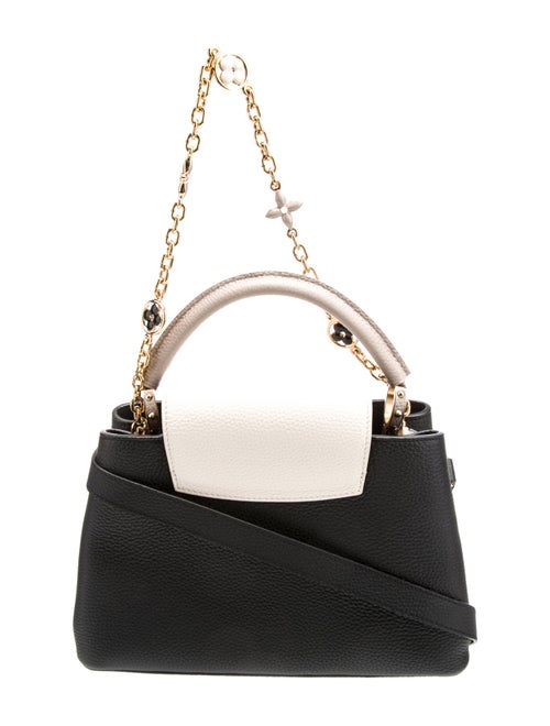 Louis Vuitton Leather Capucines MM