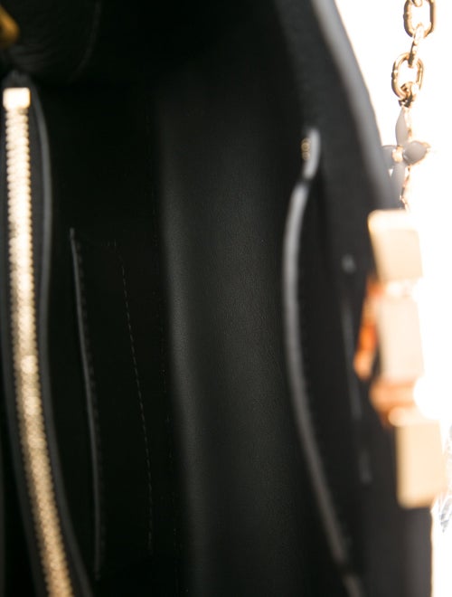 Louis Vuitton Leather Capucines MM