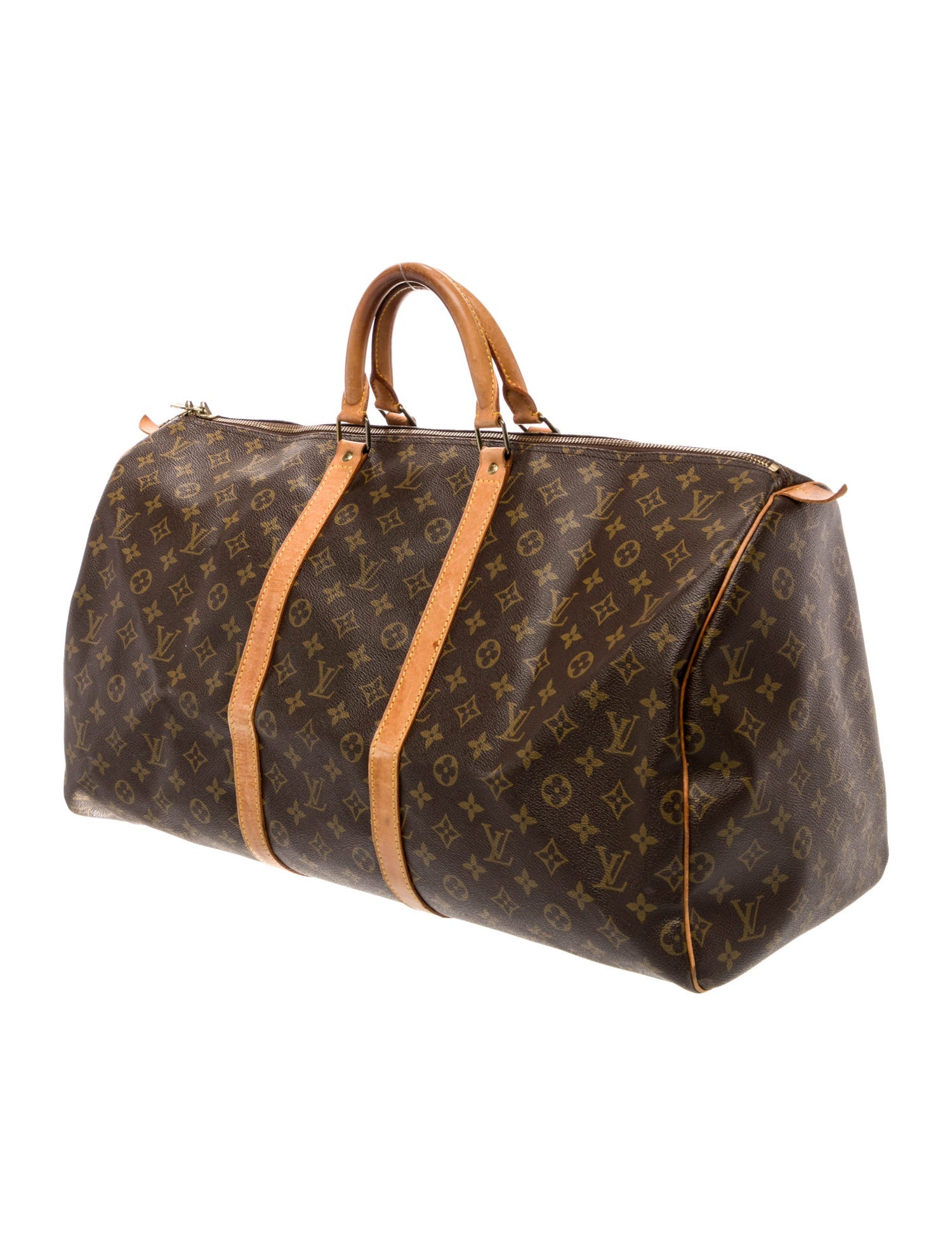 Louis Vuitton LV Monogram Keepall 55 Vintage