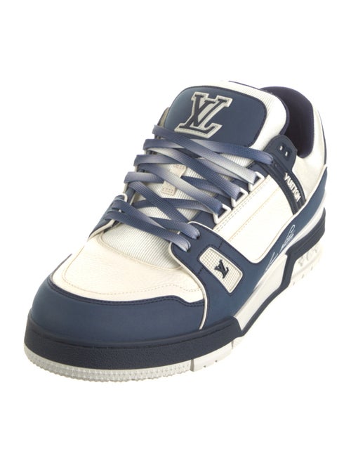Louis Vuitton Signature Logo Leather Sneakers