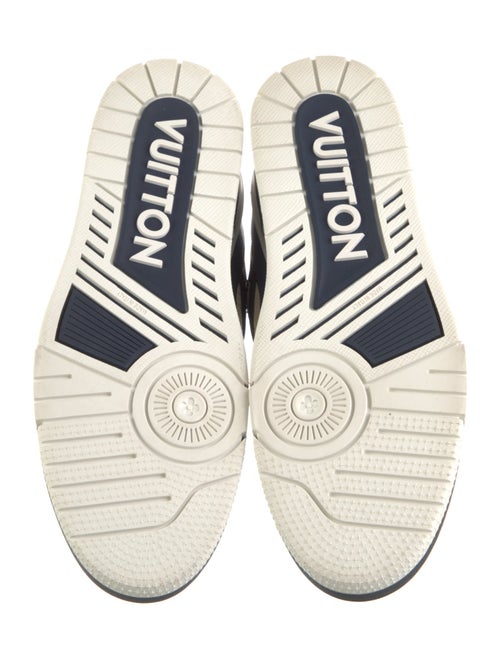 Louis Vuitton Signature Logo Leather Sneakers