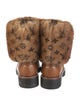 Louis Vuitton LV Monogram Suede Lace-Up Boots