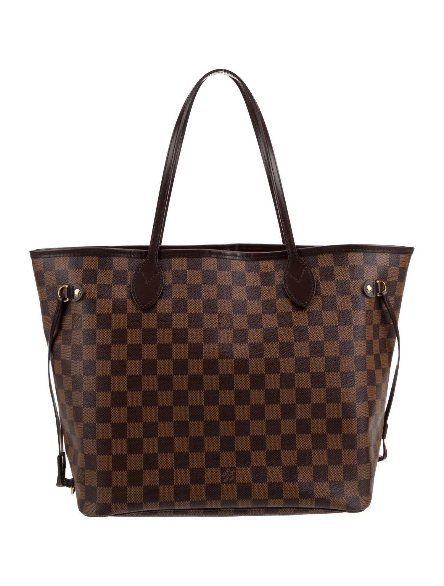 Louis Vuitton Damier Ebene Neverfull w/Pouch MM