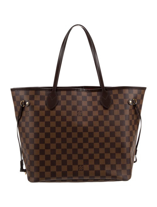 Louis Vuitton Damier Ebene Neverfull w/Pouch MM