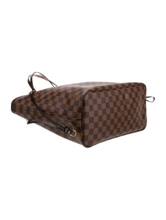 Louis Vuitton Damier Ebene Neverfull w/Pouch MM