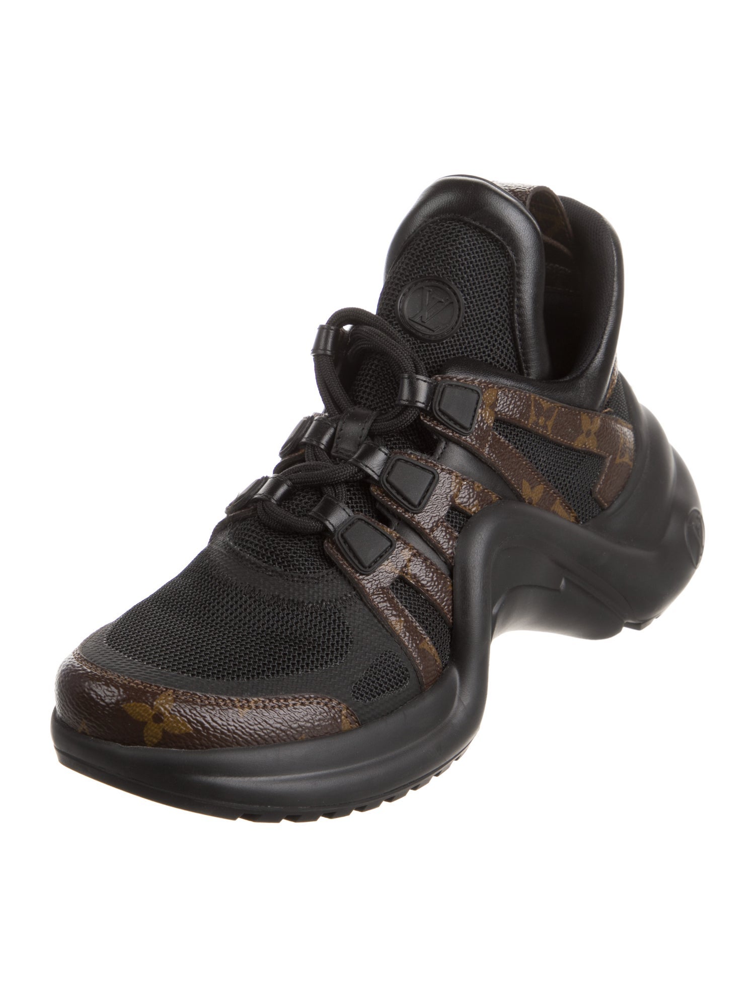 Louis Vuitton LV Monogram Mesh Chunky Sneakers