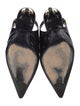 Louis Vuitton Patent Leather Slingback Pumps