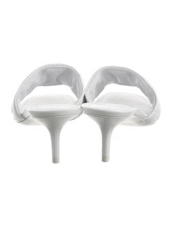 Louis Vuitton LV Monogram Leather Slides