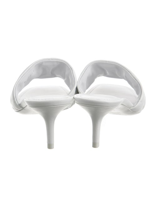 Louis Vuitton LV Monogram Leather Slides