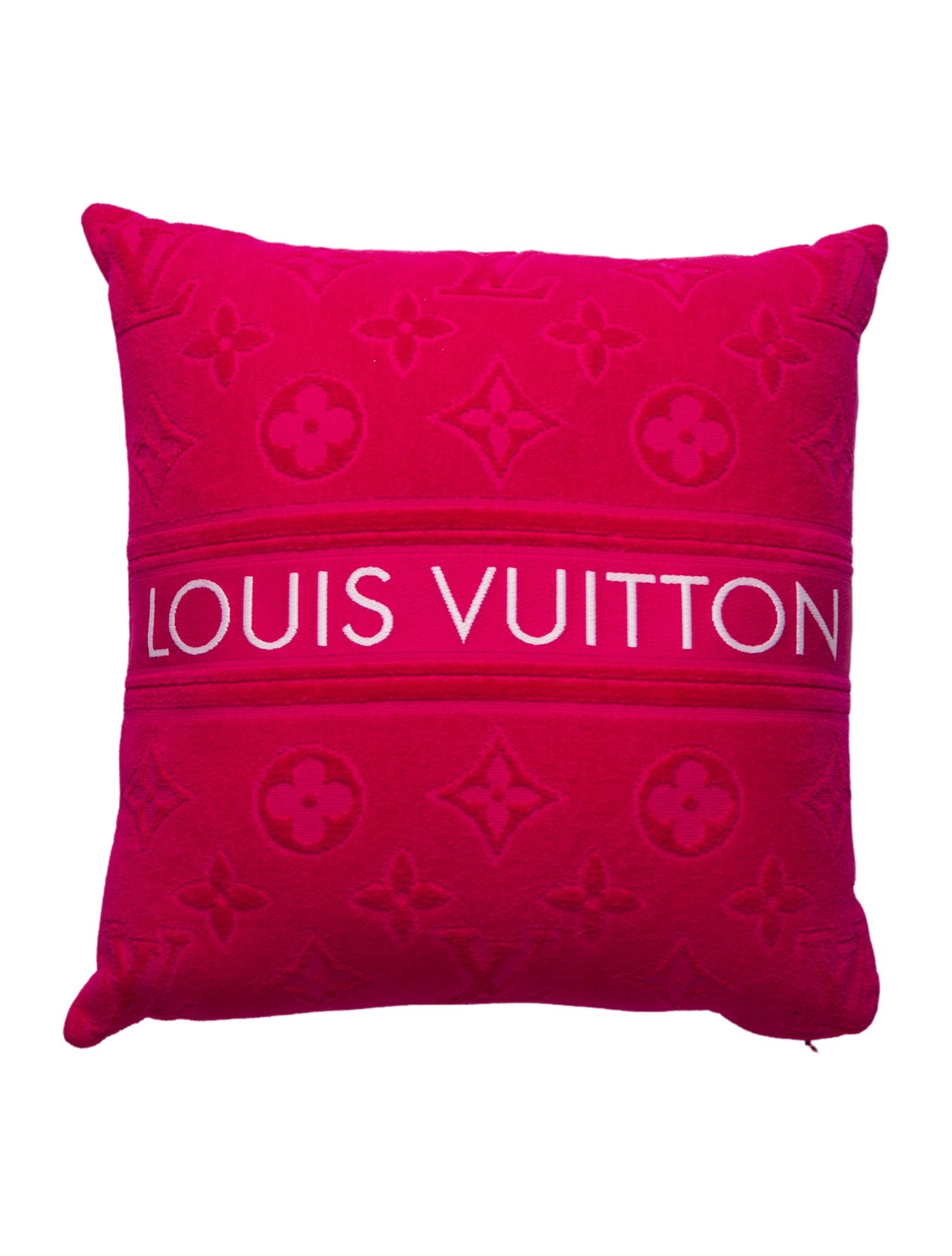 Louis Vuitton LV Monogram LVacation Throw Pillow