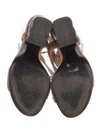 Louis Vuitton Velvet Sandals