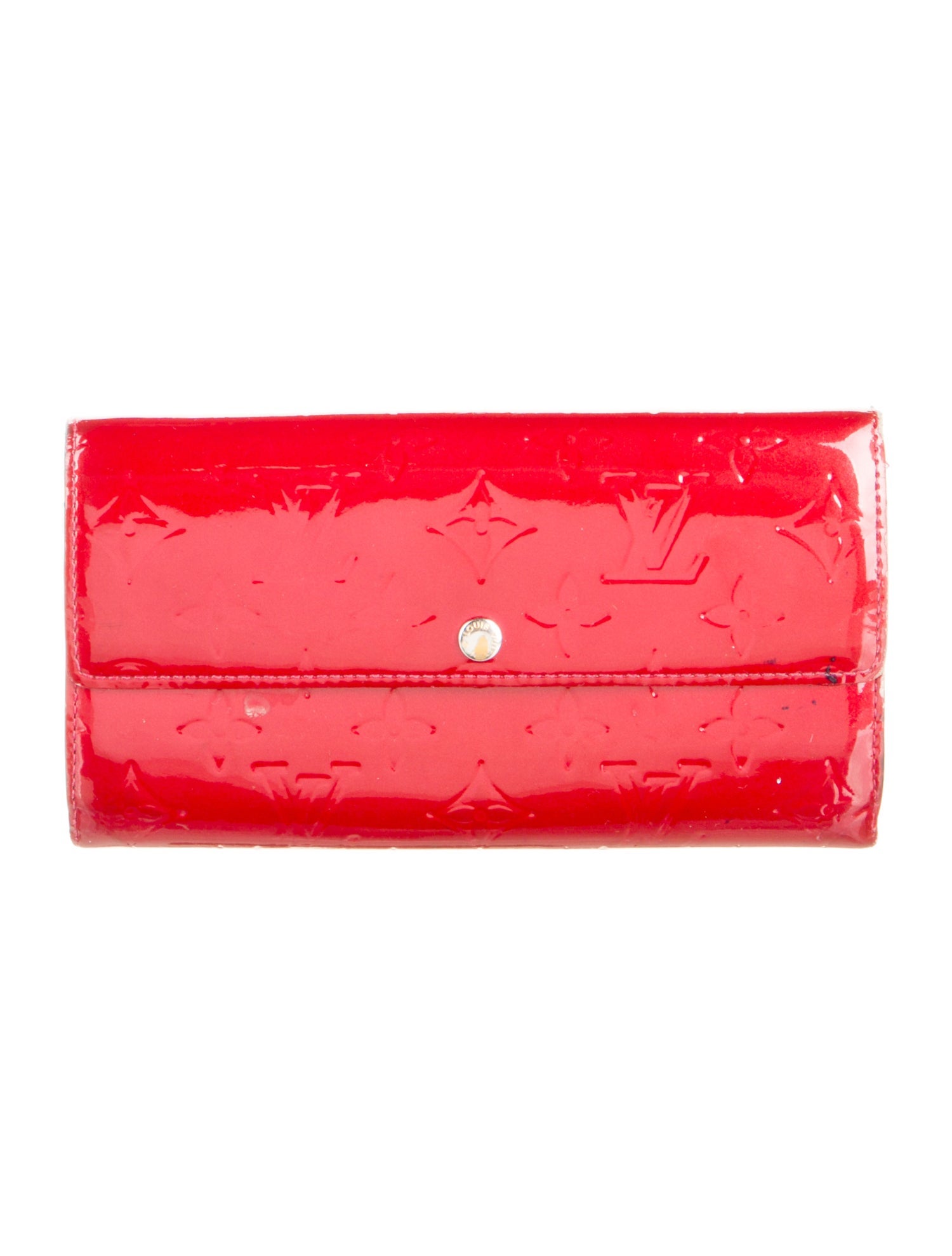 Louis Vuitton Vernis Patent Leather Sarah Wallet