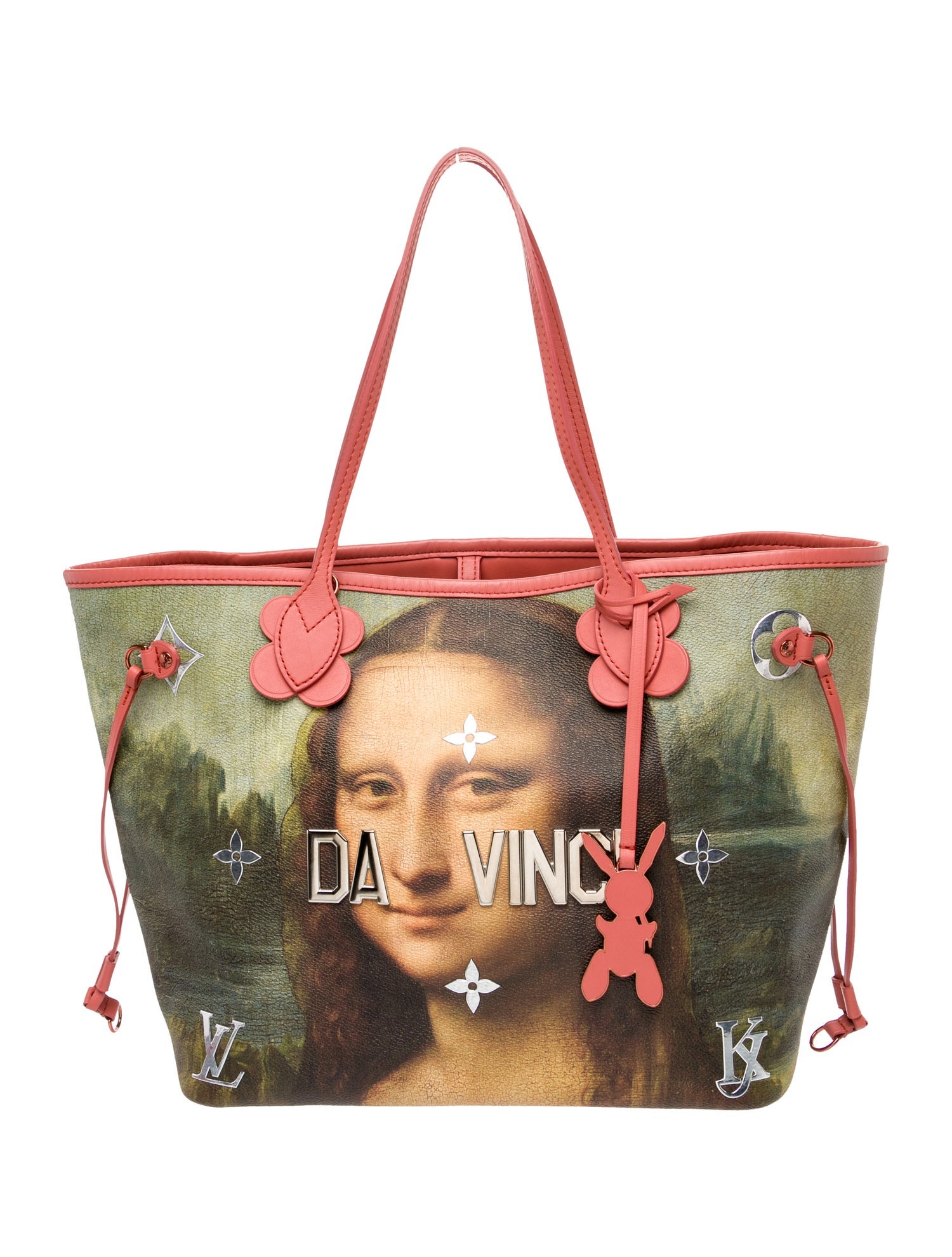 Louis Vuitton Masters Collection Da Vinci Neverfull w/Pouch MM