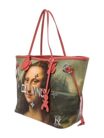 Louis Vuitton Masters Collection Da Vinci Neverfull w/Pouch MM