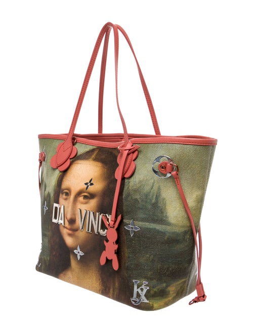 Louis Vuitton Masters Collection Da Vinci Neverfull w/Pouch MM