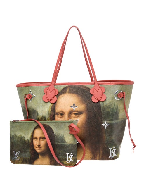 Louis Vuitton Masters Collection Da Vinci Neverfull w/Pouch MM