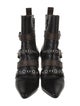 Louis Vuitton LV Monogram Leather Combat Boots