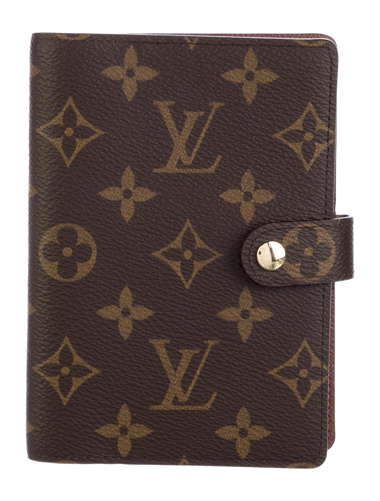 Louis Vuitton Monogram Small Ring Agenda Cover