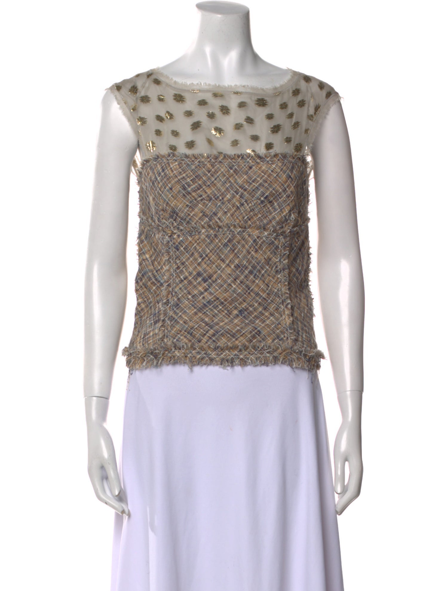 Louis Vuitton Vintage Late 1990's - Early 2000's Crop Top