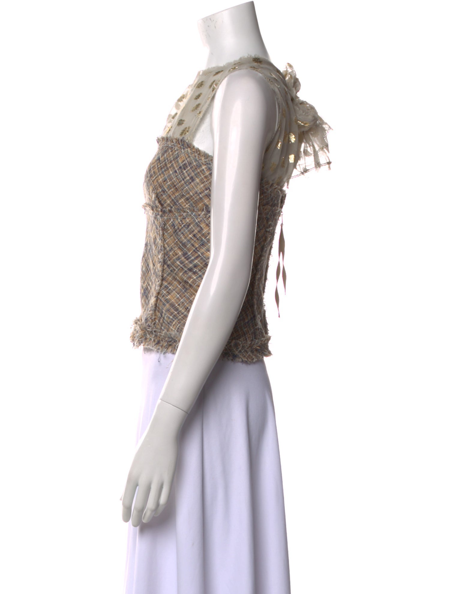 Louis Vuitton Vintage Late 1990's - Early 2000's Crop Top