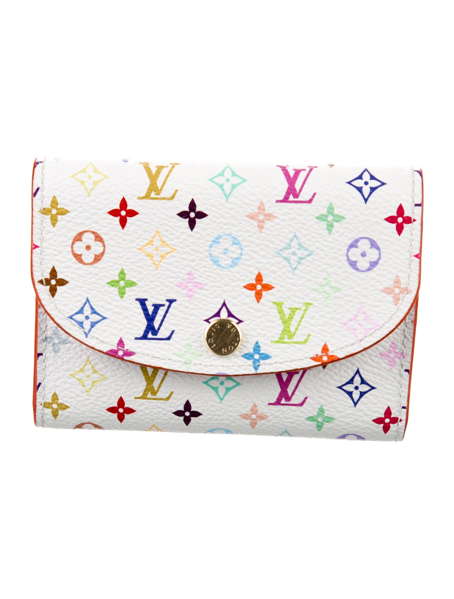 Louis Vuitton Multicolore Monogram Pattern Coated Canvas Card Case