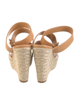 Louis Vuitton Damier Azur Pattern Leather Espadrilles