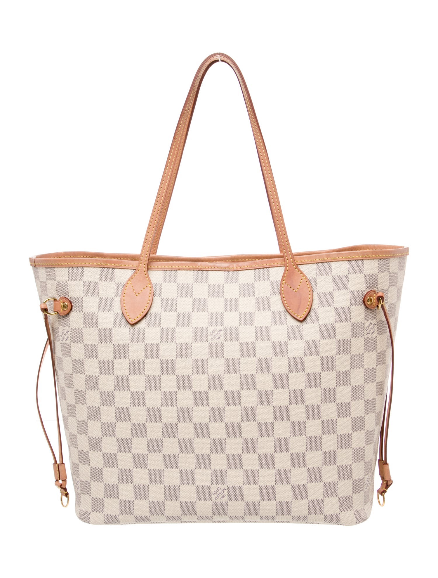 Louis Vuitton Damier Azur Neverfull w/Pouch MM